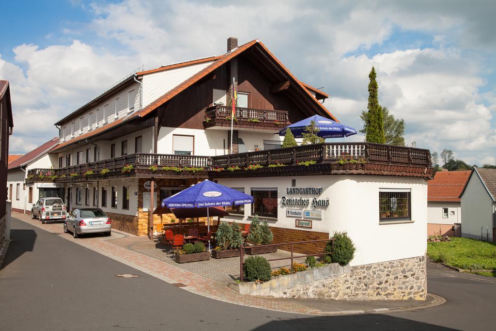 Landgasthof Deutsches Haus Ulmbach Exterior photo